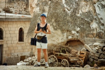 Miles as a (much) younger photographer, Turkey, 1992