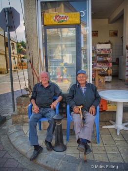 Greek Cypriots, near the Green Line, South Cyprus
